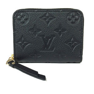 Louis Vuitton Amplant Zippy Coin Purse Noir Black Wallet